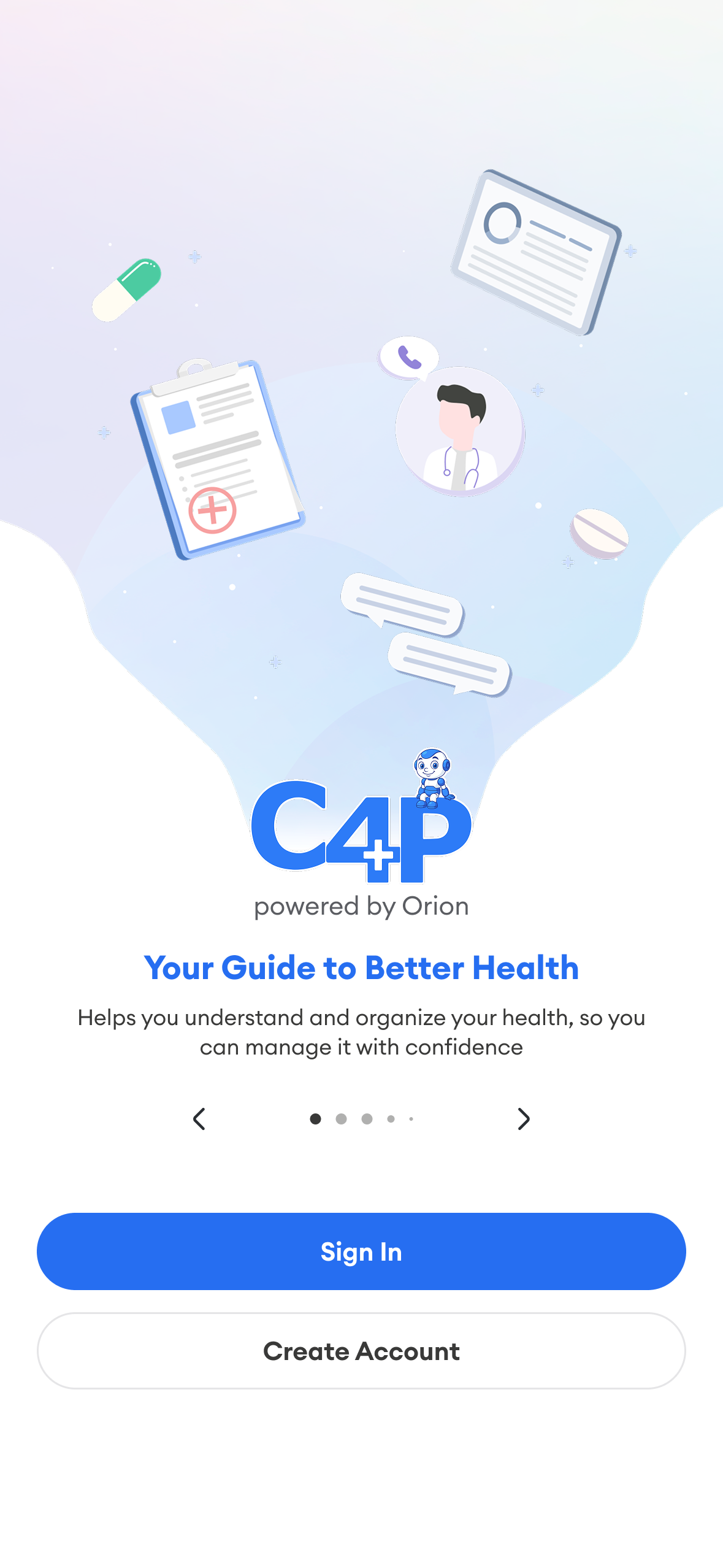 C4P App - Your Guide to Better Health