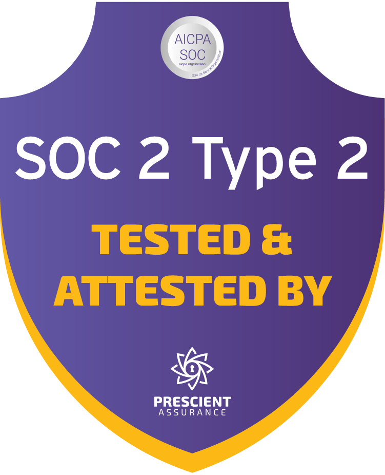 SOC 2 Type 2 Compliance Badge